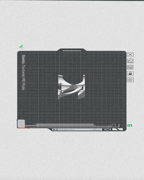 Voyages Logo 3D Print File